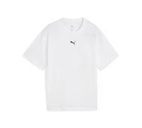 PUMA Girls Boxy G Tees, Puma White, 152 EU