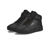 PUMA Carina 2.0 Mid WTR Jr Sneaker, Black Black-Dark Shadow, 4 UK