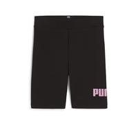 PUMA Girls Ess Logo Short Tights, Puma Black-mauved Out, 176 EU