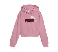 Puma Girls Essentials 2 Colour No. 1 Logo Hoodie Size: 7-8 years, Colour: Pink