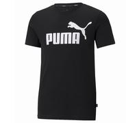 Puma Girls Essentials Logo Boyfriend T-Shirt Colour: Black, Size: 7-8 years