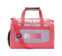 PUMA Girls' Evercat Transformation Duffel Bag Luggage-Trunk, Grey/Pink, One Size