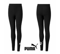 PUMA GIRLS LEGGINGS PANTS JUNIOR JOGGERS JOGGING BOTTOMS GYM BLACK PE AGE 6-16