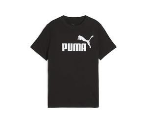 PUMA Girl's Logo G Tee, Puma Black, 128 UK