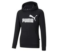 Puma Childrens Unisex Essentials Logo Youth Hoodie - Black - Size 5-6Y