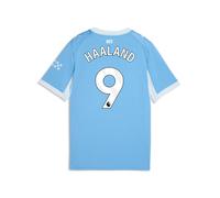 Puma Girls Manchester City Haaland 9 Home 26/27 Shirt, Blue, Size 9-10 Years Blue