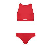 PUMA Girl's Racerback Bikini Set, Red, 164, XL