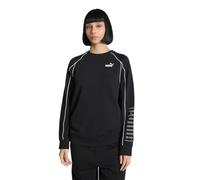 PUMA Girl's Sport Relaxed Crew Tr Hooded Sweatshirt