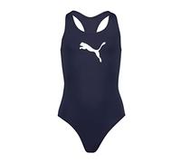 Puma Girls' Swimming Costume, Navy, 116