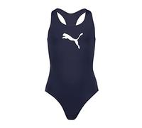 Puma Girls' Swimming Costume, Navy, 116
