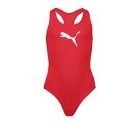 PUMA Girls' Swimsuit, red, 10 Years