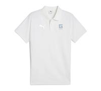 Puma Girona Fc Teamevostripe Junior Short Sleeve Polo White 9-10 Years Kids