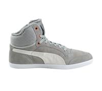 Puma Glyde Court Fur Womens Grey Trainers Leather - Size UK 3.5