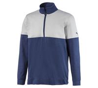 PUMA Golf 2020 Men's Cloudspun 1/4 Zip Peacoat White Medium