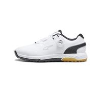 Puma Golf Men's Alphacat Nitro Disc Golf Shoes, Puma White-Puma Black-Gum, 11.5