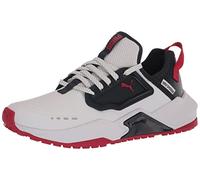 PUMA Men's Gs.one Golf Shoe, White/Navy Blazer/Ski Patrol, 7 UK