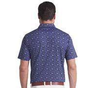 Puma MATTR Port Polo Shirt Fast Drying Breathable Stretch UPF 40 - Deep Navy