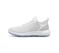 Puma Golf Men's Phantomcat Nitro Golf Shoes, Puma White-Regal Blue, 9.5