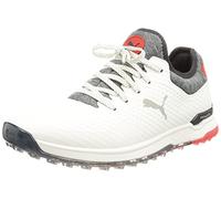 Puma Golf Men's Proadapt Alphacat Golf Shoe, Puma White-Navy Blazer-ski Patrol, 11.5