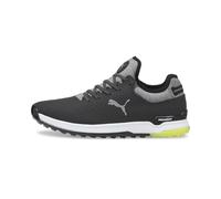 PUMA GOLF Men's Proadapt Alphacat Golf Shoes, Black/Silver, 9.5 UK