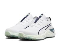 Puma Golf Mens Puma X PTC Electrocat Nitro Shoes - White/Blue/Green - UK 9.5