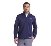 PUMA Golf Men's Standard Pebble 1/4 Zip, DEEP Navy
