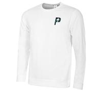 Puma Golf Mens X Ptc Glitch Graphic Crew Neck Sweater - White Glow - L