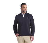 PUMA GOLF PEBBLE 1/4 ZIP, PUMA BLACK, XL