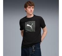 PUMA Graphic Box T-Shirt Men, Black, size Medium