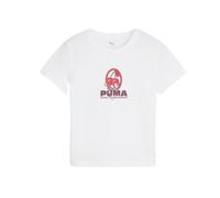 Puma Graphic Cherry The Moment Slim Tee - Puma White
