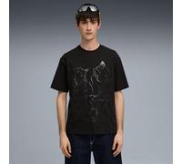 PUMA Graphic Itty Bitty T-Shirt Men, Black, size Medium