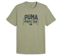 Puma Graphic Varsity Tee - Lux Army