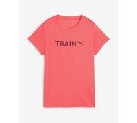 Puma Graphics Train T-shirt short sleeve pink Women - S