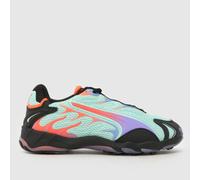 PUMA Green Multi Inhale Girls Youth Trainers UK 4 (EU 37)