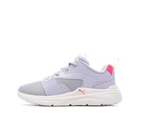 PUMA Grey Sneakers Women Soft Wired 2, grey, 2.5 UK