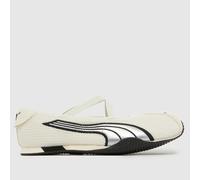 PUMA H-Street Ballet Trainers in White & Silver UK 4 (EU 37)