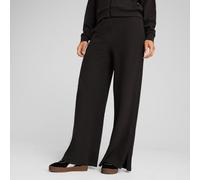 PUMA Her Comfort High-Waist Straight Pants Women, Black, size Medium