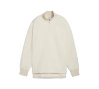 PUMA HER Oversized Half-Zip Winterized Crew