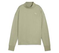 PUMA Her Relaxed Fit Sweatshirt L Green
