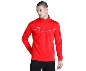 Puma Herren Teamrise 1/4 Zip Top T-Shirt