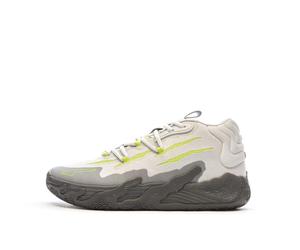 PUMA Hills Men's White/Grey Basketball Shoes, grey, 9.5 UK