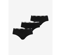PUMA Hipster Panties Women's Underwear 3 Pack, Black, size Medium