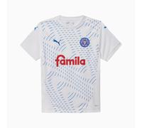 PUMA Holstein Kiel 24/25 Away Jersey Men, White/Ignite Blue, size Large