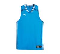 Puma Hoops Team Game Sleeveless T-shirt Blue M Men,Women