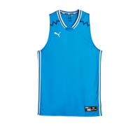 Puma Hoops Team Game Jersey Kids Blue C007