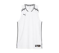 Puma Hoops Team Game Sleeveless T-shirt White L Men,Women