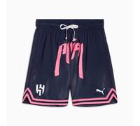 PUMA Hoops x Al-Hilal Sfc Basketball Reversible Shorts Men, Dark Blue, size Small