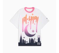 PUMA Hoops x Al-Hilal Sfc Basketball T-Shirt Men, White, size Small