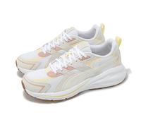 Puma Hypnotic LS White Yellow Pink Men Unisex Casual Lifestyle Shoes 395295-33