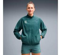 Puma HYROX PWRMODE Running jacket Women - green, Size M